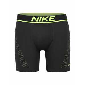 NIKE Sport alsónadrágok  neonsárga / fekete