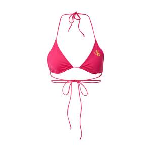 Calvin Klein Swimwear Bikini felső  sárga / sötét-rózsaszín