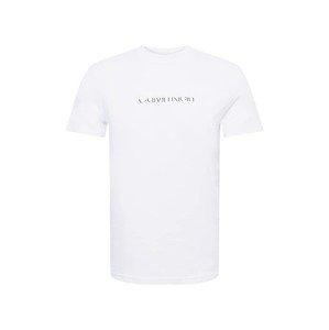 Calvin Klein Póló  fehér / tengerészkék / pasztellsárga