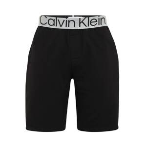 Calvin Klein Underwear Pizsama nadrágok  ezüstszürke / fekete