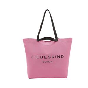 Liebeskind Berlin Shopper táska 'Aurora'  fekete / világos-rózsaszín
