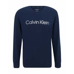 Calvin Klein Underwear Tréning póló  tengerészkék / fehér
