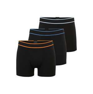 SCHIESSER Boxeralsók  fekete / narancs / kék / pasztellkék