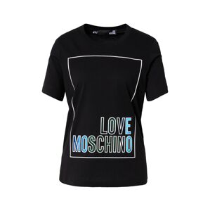 Love Moschino Póló  kék / világoskék / zöld / fekete / fehér