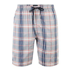 SCHIESSER Pizsama nadrágok  világosszürke / pasztell-rózsaszín / fehér / tengerészkék