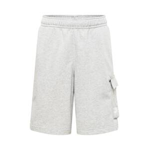 Nike Sportswear Cargo nadrágok  szürke melír / fehér