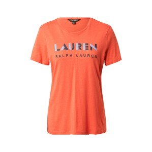 Lauren Ralph Lauren Póló 'KATLIN'  tengerészkék / világoskék / narancs