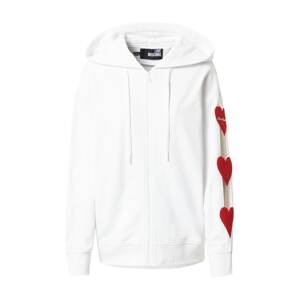 Love Moschino Tréning dzseki  fehér / piros