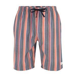 SCHIESSER Pizsama nadrágok  tengerészkék / éjkék / piros / fehér