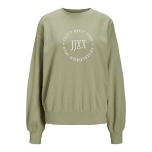 JJXX Tréning póló 'BEATRICE'  pasztellzöld / fehér