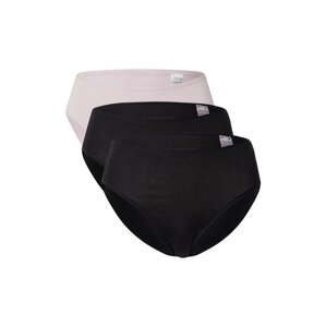 SCHIESSER Slip  pasztell-rózsaszín / fekete