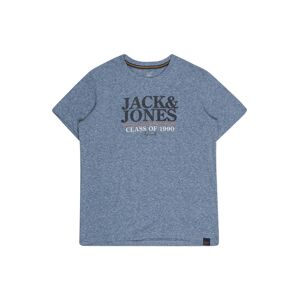 Jack & Jones Junior Póló  kék melír / tengerészkék / narancs / fehér
