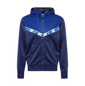 Nike Sportswear Tréning dzseki  tengerészkék / kék / fehér