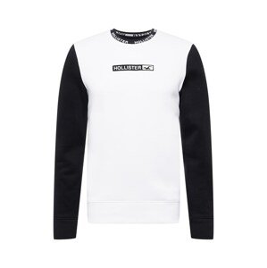 HOLLISTER Tréning póló 'EMEA'  fekete / fehér