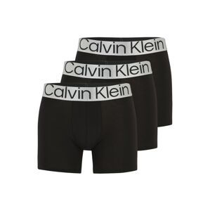Calvin Klein Underwear Boxeralsók  fekete / ezüst