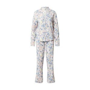 ESPRIT Pizsama  piszkosfehér / füstkék / rózsaszín / pasztellsárga
