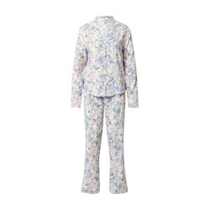 Esprit Bodywear Pizsama  piszkosfehér / füstkék / rózsaszín / pasztellsárga