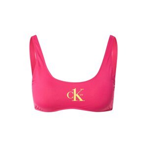 Calvin Klein Swimwear Bikini felső  sárga / rózsaszín