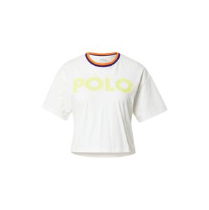 Polo Ralph Lauren Póló  fehér / világos sárga / sötétlila / narancs