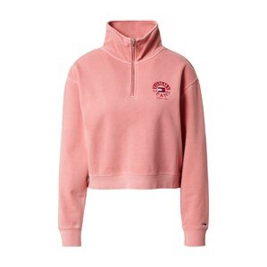 Tommy Jeans Tréning póló  rózsaszín / fehér / piros / tengerészkék