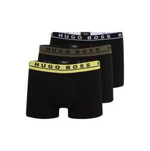 BOSS Black Boxeralsók  sötétkék / fekete / sárga / khaki