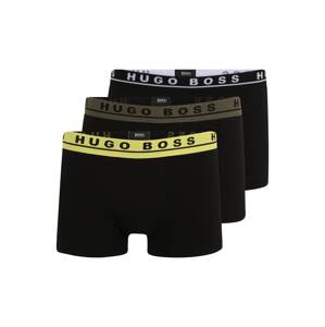 BOSS Boxeralsók  sötétkék / fekete / sárga / khaki