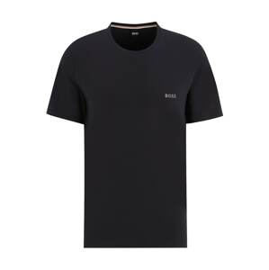 BOSS Orange Póló 'Mix&Match T-Shirt R'  fekete / fehér