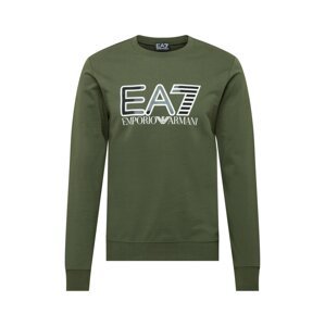 EA7 Emporio Armani Tréning póló  fehér / opál / fekete / khaki