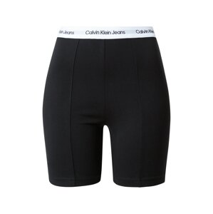 Calvin Klein Jeans Leggings 'Milano'  fekete / fehér