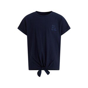 WE Fashion Póló  kék / tengerészkék