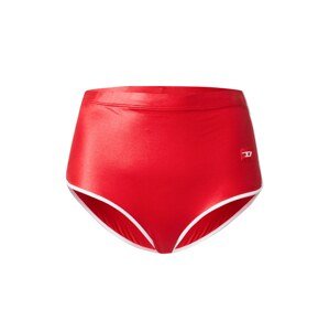DIESEL Bikini nadrágok 'BICHYS'  piros / fehér