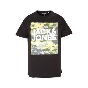 Jack & Jones Plus Póló 'PETE'  fekete / vegyes színek