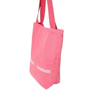Samsoe Samsoe Shopper táska 'Frin'  rózsaszín / fehér