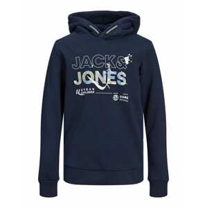 Jack & Jones Junior Tréning póló  kék / sötétkék / zöld / fehér