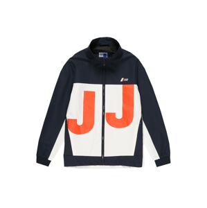 Jack & Jones Junior Átmeneti dzseki 'CONRAD'  tengerészkék / piszkosfehér / narancs