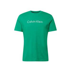 Calvin Klein Póló  világosszürke / zöld
