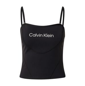 Calvin Klein Performance Sport top 'WO'  fekete / fehér
