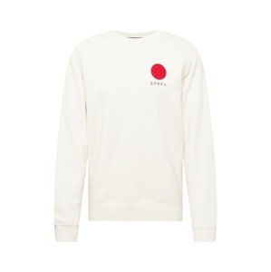 EDWIN Tréning póló 'Japanese Sun'  piros / fekete / piszkosfehér