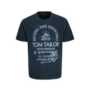 TOM TAILOR Men + Póló  füstkék / éjkék