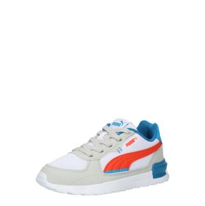 PUMA Sportcipő  fehér / narancsvörös / kék / világosszürke