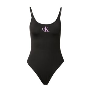 Calvin Klein Swimwear Fürdőruhák  lila / fekete