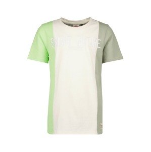 VINGINO Póló 'HOLT'  khaki / világoszöld / fehér