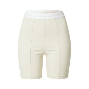 Calvin Klein Jeans Leggings 'REPEAT'  piszkosfehér / fehér