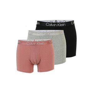 Calvin Klein Underwear Boxeralsók  rózsaszín / fekete / szürke