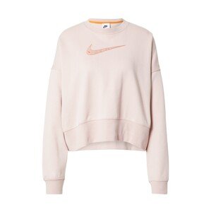 Nike Sportswear Tréning póló 'Swoosh'  rózsaszín / világos narancs