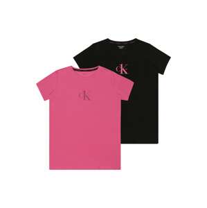 Calvin Klein Underwear Póló  levendula / rózsaszín / fekete