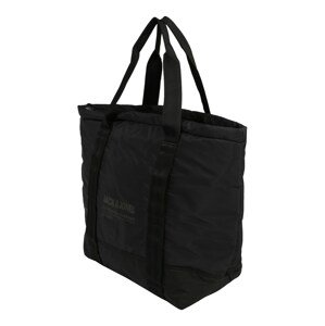 JACK & JONES Shopper táska 'ZODY'  antracit / fekete
