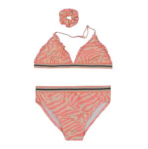 VINGINO Bikini 'ZEMMA'  neon-rózsaszín / taupe / sötétlila
