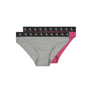 Calvin Klein Underwear Alsónadrág  rózsaszín / fekete / fehér / szürke
