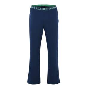 Tommy Hilfiger Underwear Pizsama nadrágok  fűzöld / fehér / tengerészkék